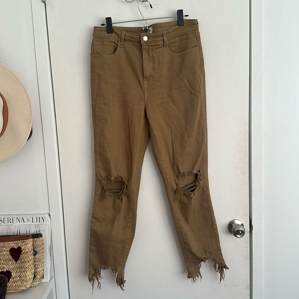 L’agence Jeans - khaki color